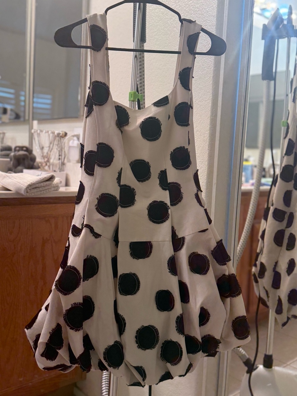 SIMKHAI Juni polka-dot minidress size 4